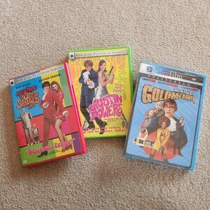 Austin Powers Trio of DVDs